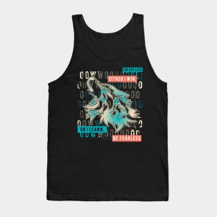 Inspirational Wolf Colorway 1 Tank Top